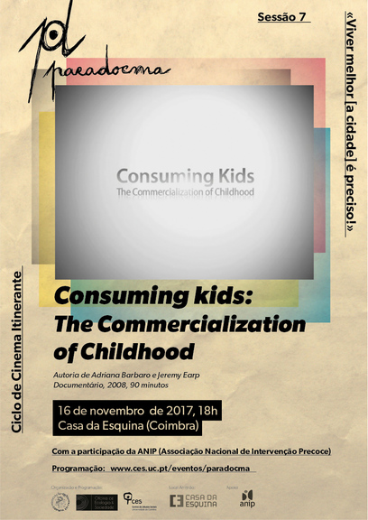 «Consuming kids: The Commercialization of Childhood» by Adriana Barbaro and Jeremy Earp<span id="edit_17502"><script>$(function() { $('#edit_17502').load( "/myces/user/editobj.php?tipo=evento&id=17502" ); });</script></span>