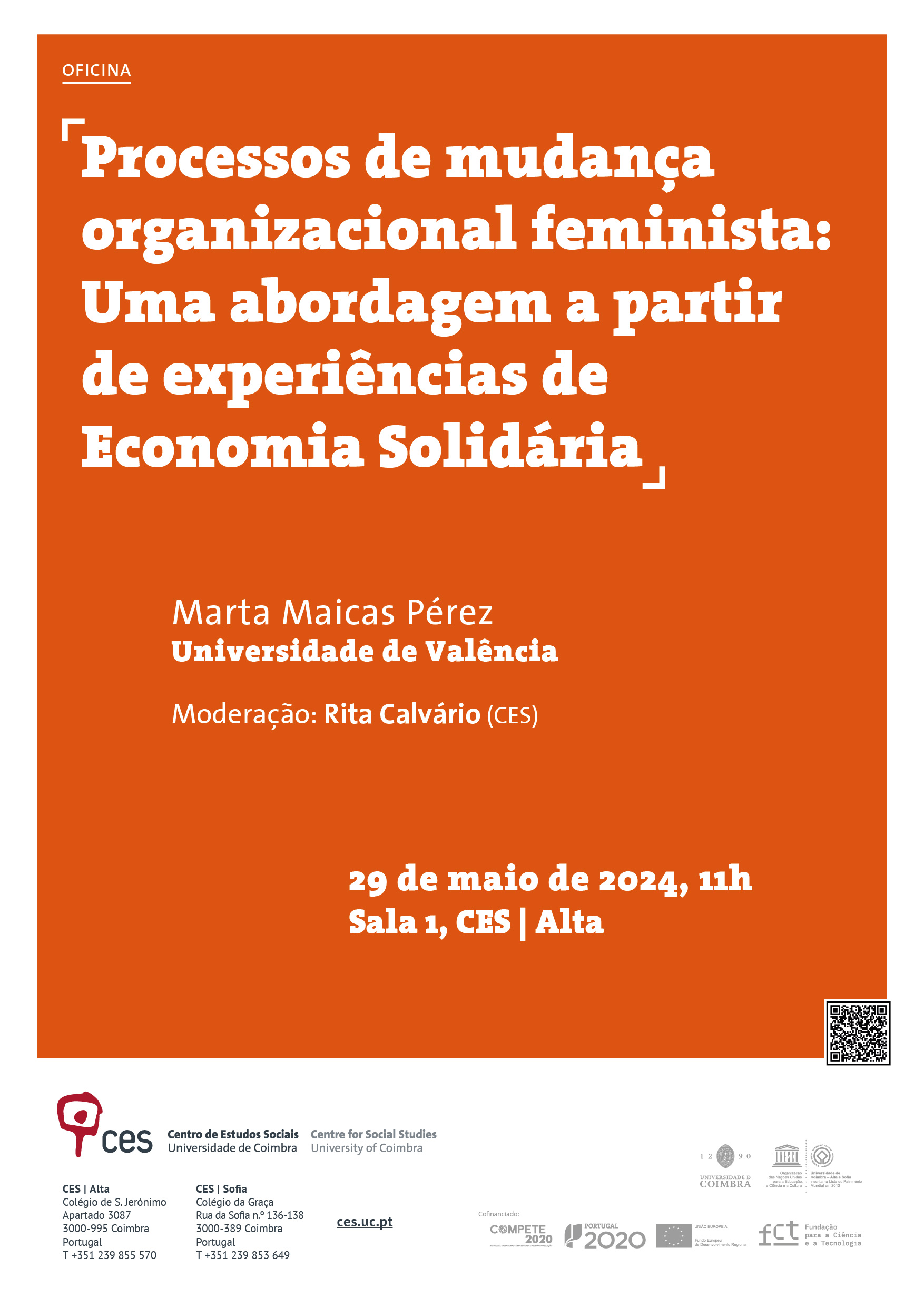 Processes of feminist organisational change: An approach from Solidarity Economy experiences <span id="edit_45877"><script>$(function() { $('#edit_45877').load( "/myces/user/editobj.php?tipo=evento&id=45877" ); });</script></span>