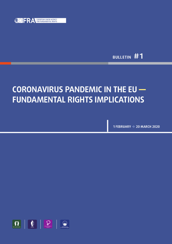 Coronavirus Pandemic in the EU - Fundamental Rights Implications