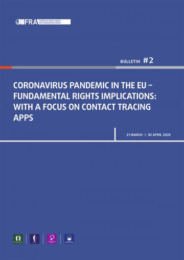 Coronavirus pandemic in the EU - Fundamental Rights Implications - Bulletin 2