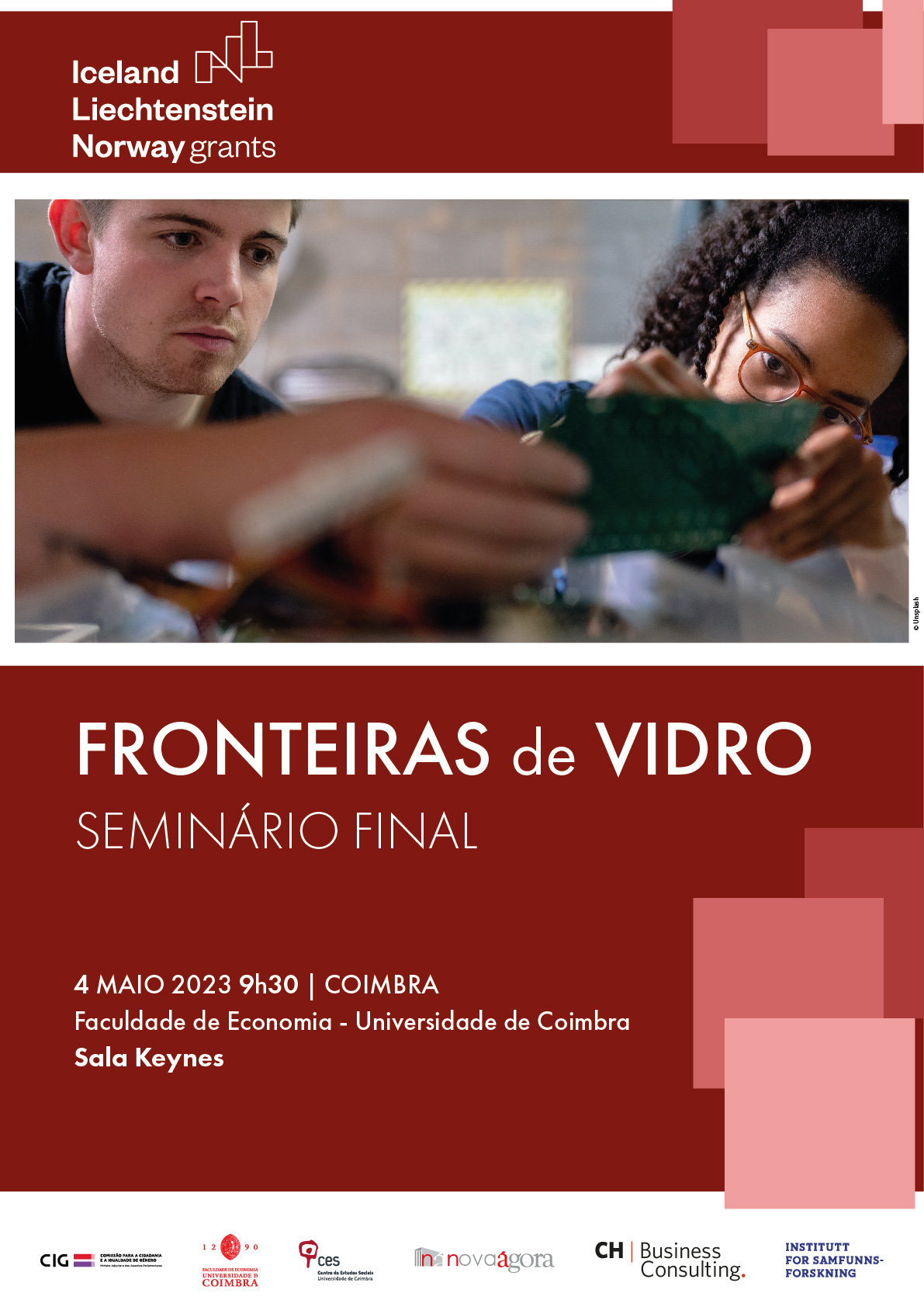 SEMINÁRIO FINAL<br />
	Projeto Fronteiras de Vidro