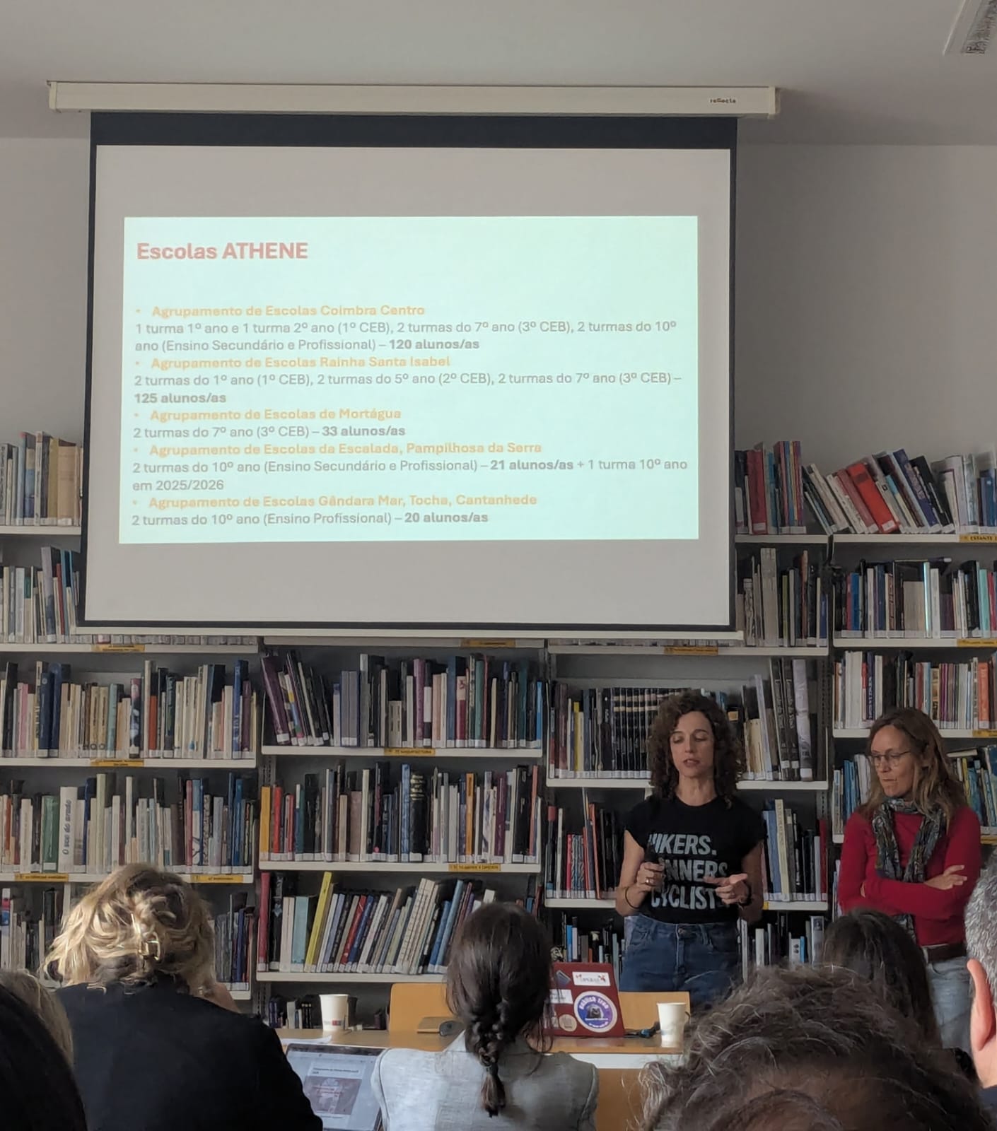 ATHENE no evento “Comunidades de Ciência Aberta na UC 2025”