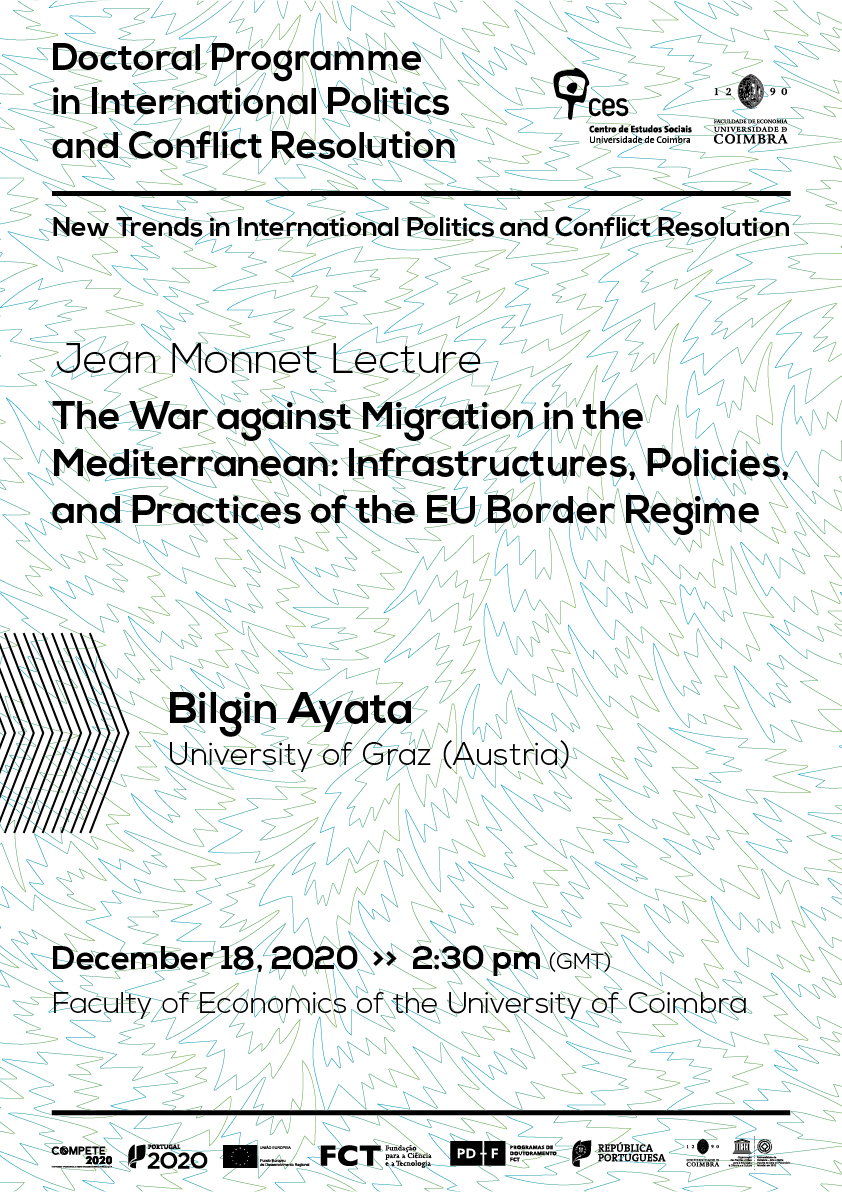 The War against Migration in the Mediterranean: Infrastructures, Policies, and Practices of the EU Border Regime<span id="edit_31452"><script>$(function() { $('#edit_31452').load( "/myces/user/editobj.php?tipo=evento&id=31452" ); });</script></span>