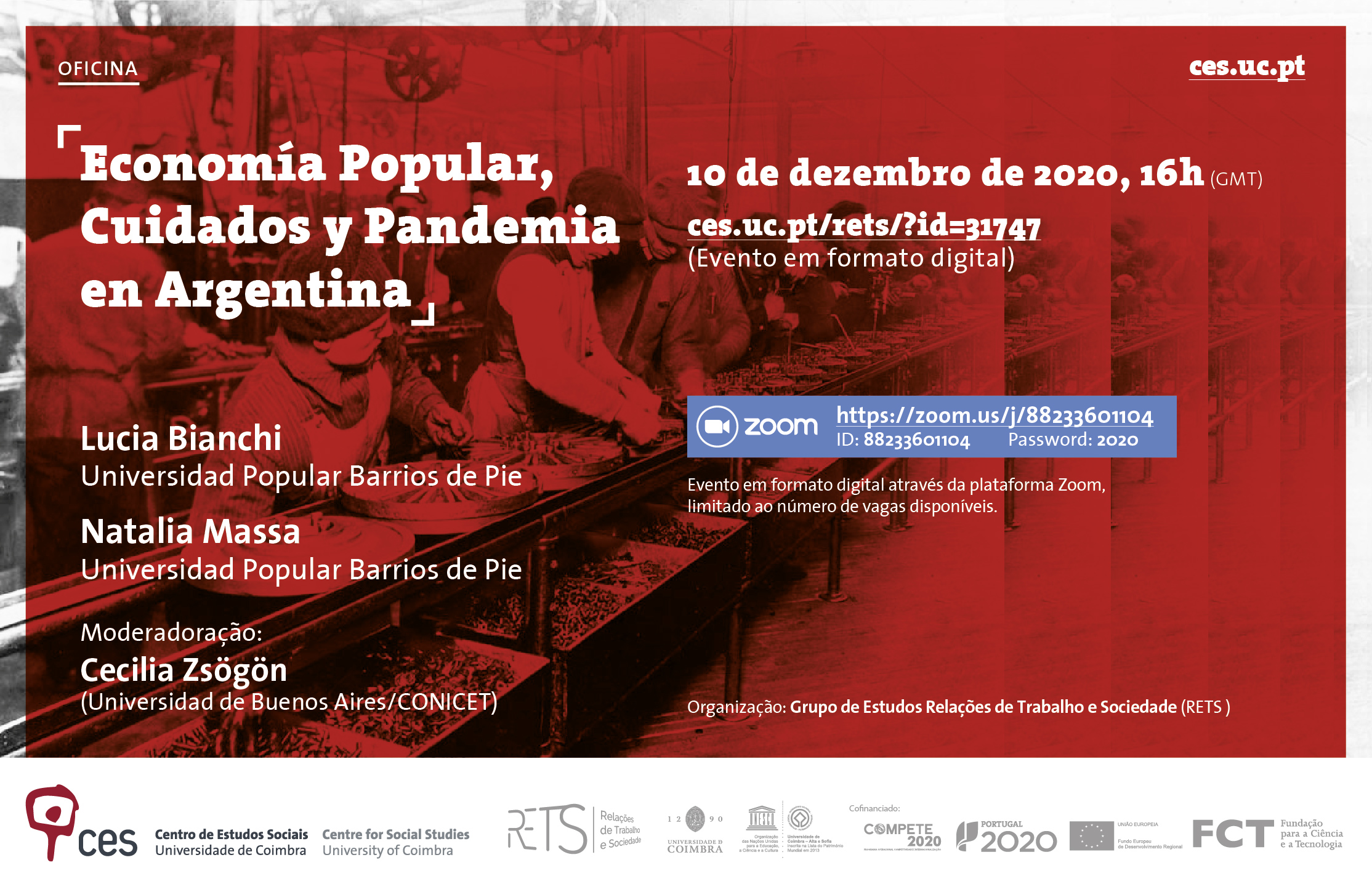 Popular Economy, Care and Pandemic in Argentina<span id="edit_31747"><script>$(function() { $('#edit_31747').load( "/myces/user/editobj.php?tipo=evento&id=31747" ); });</script></span>