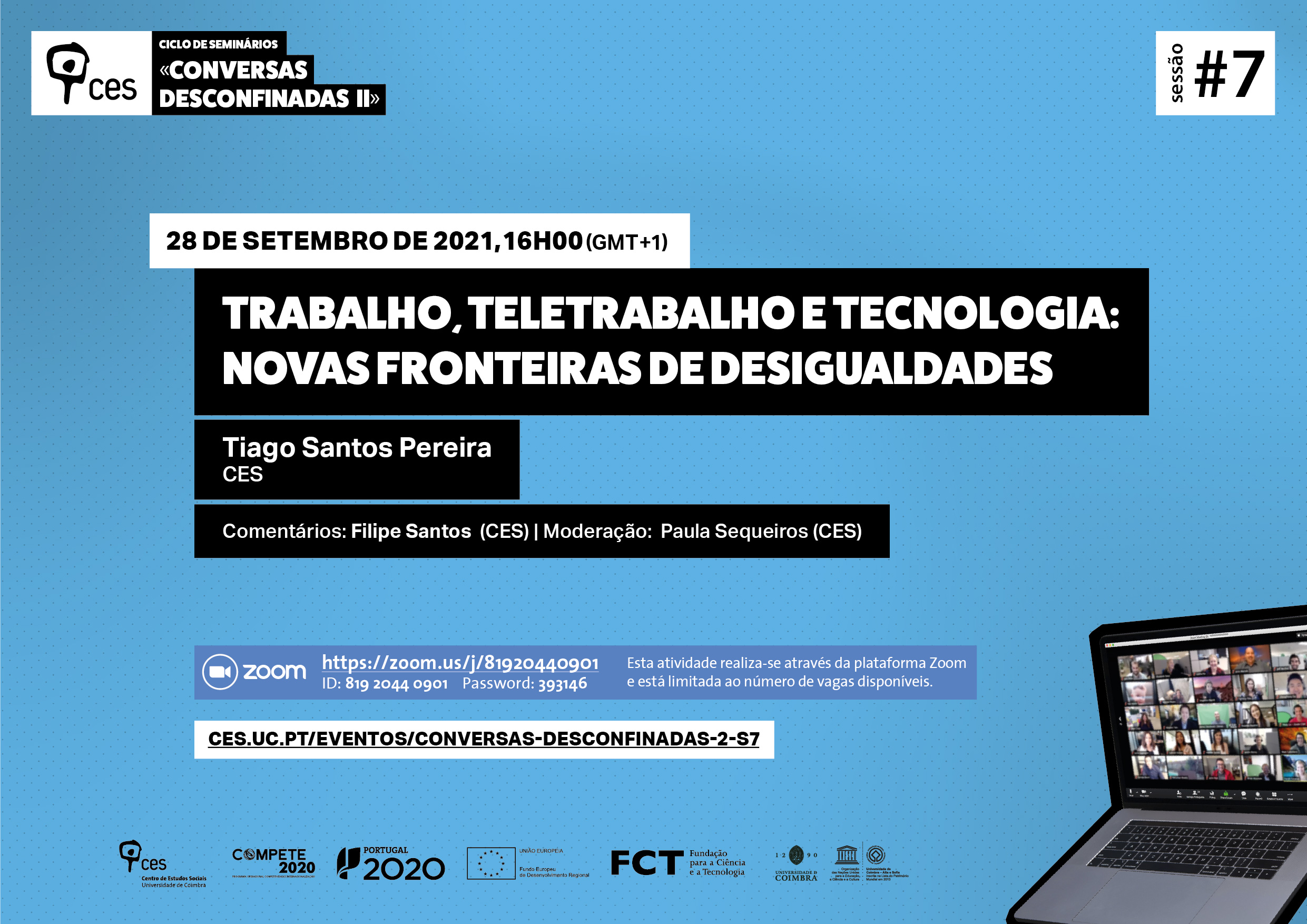 Work, Telework and Technology: New frontiers of inequalities<span id="edit_32686"><script>$(function() { $('#edit_32686').load( "/myces/user/editobj.php?tipo=evento&id=32686" ); });</script></span>