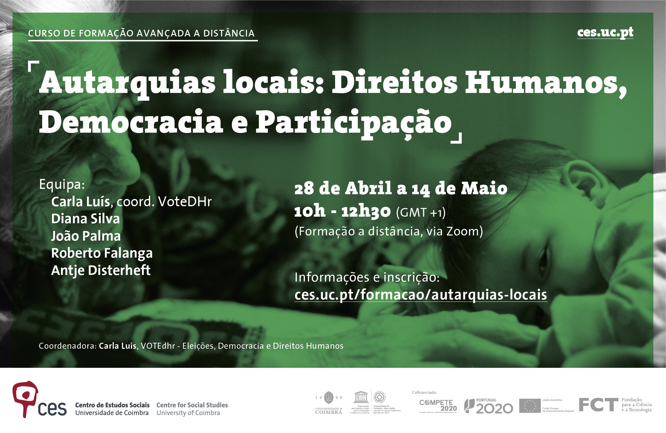 Autarquias locais: Direitos Humanos, Democracia e Participação<span id="edit_32760"><script>$(function() { $('#edit_32760').load( "/myces/user/editobj.php?tipo=evento&id=32760" ); });</script></span>