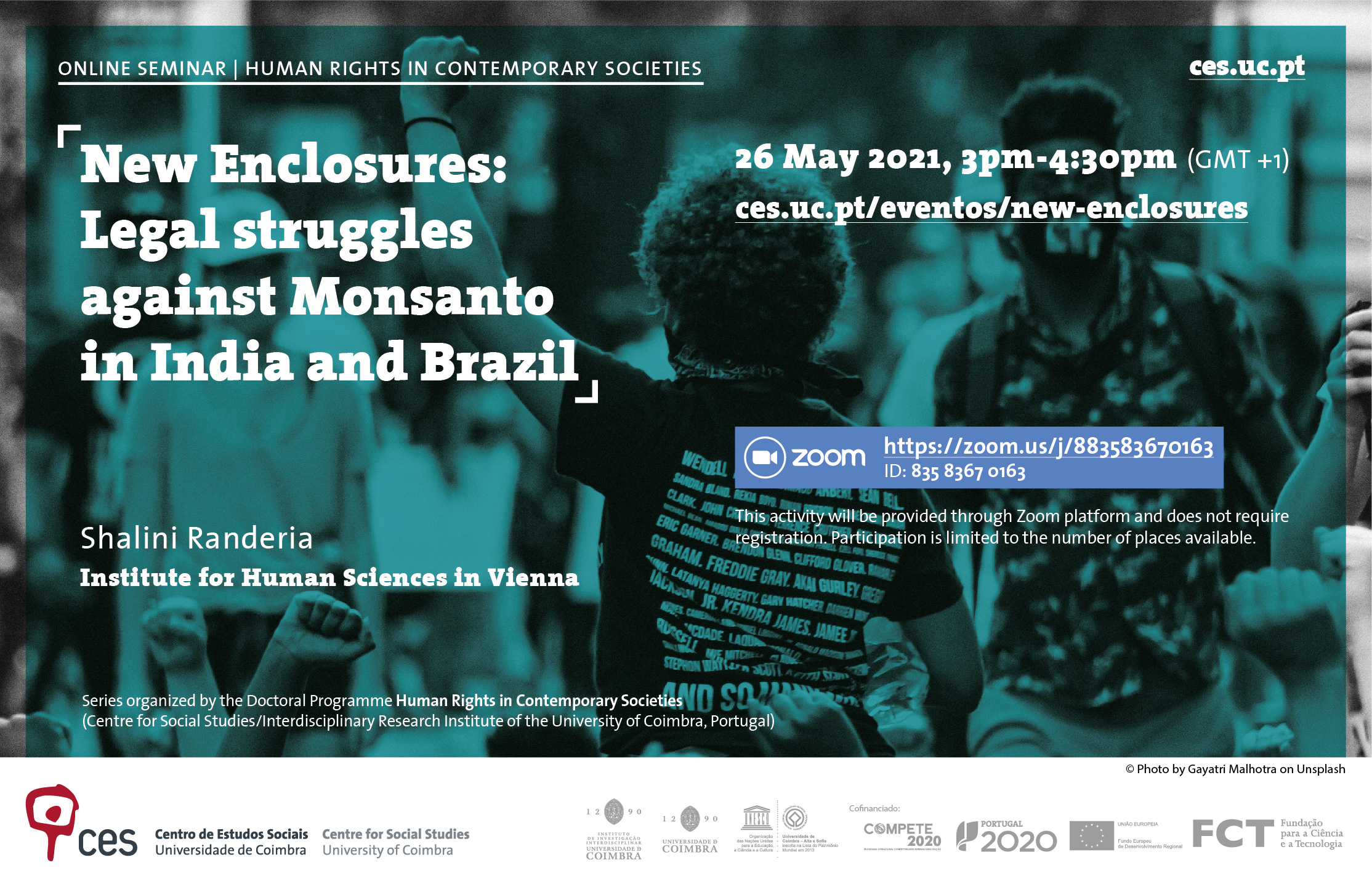 New Enclosures: Legal struggles against Monsanto in India and Brazil<span id="edit_33522"><script>$(function() { $('#edit_33522').load( "/myces/user/editobj.php?tipo=evento&id=33522" ); });</script></span>
