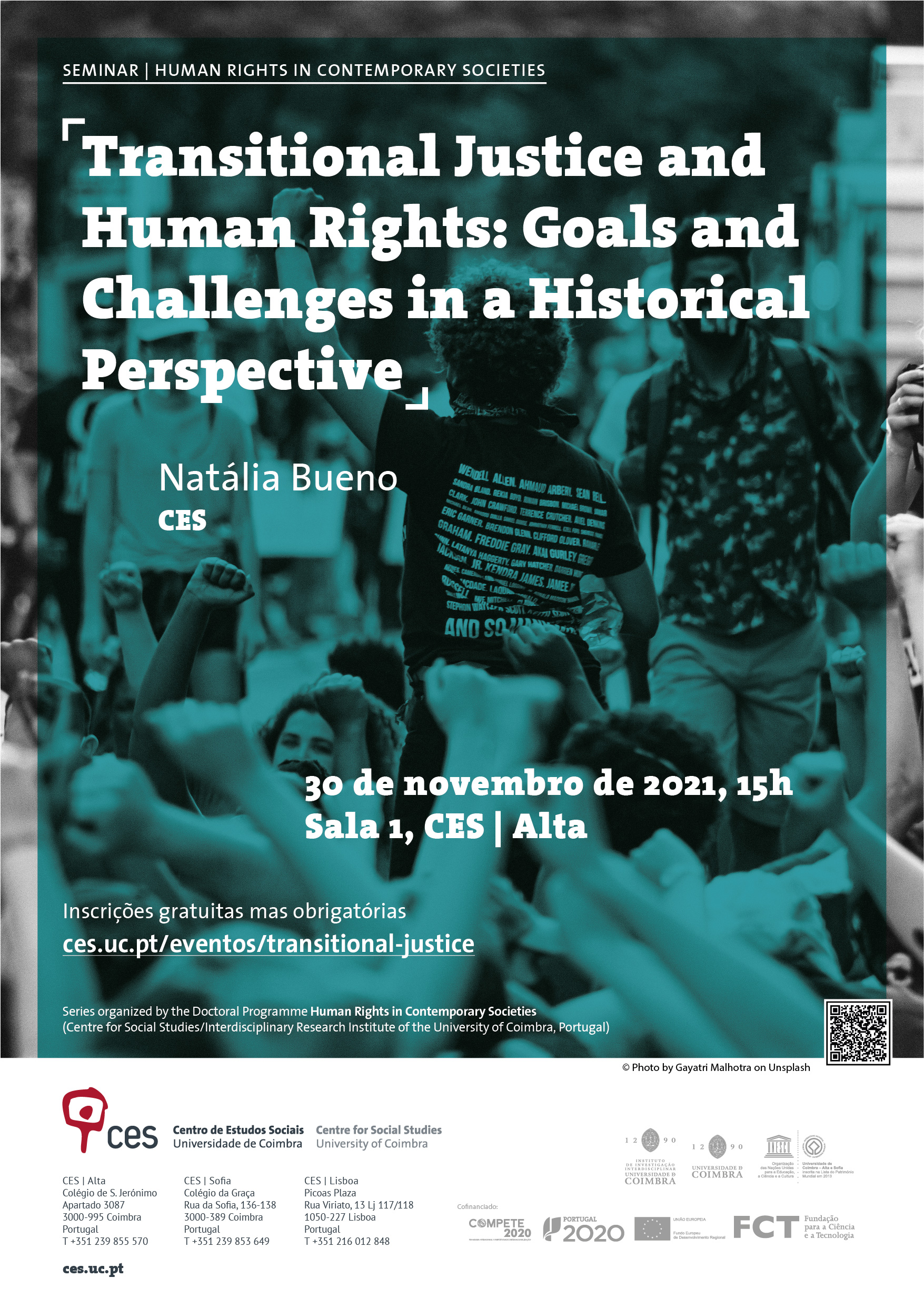 Transitional Justice and Human Rights: Goals and Challenges in a Historical Perspective<span id="edit_35700"><script>$(function() { $('#edit_35700').load( "/myces/user/editobj.php?tipo=evento&id=35700" ); });</script></span>