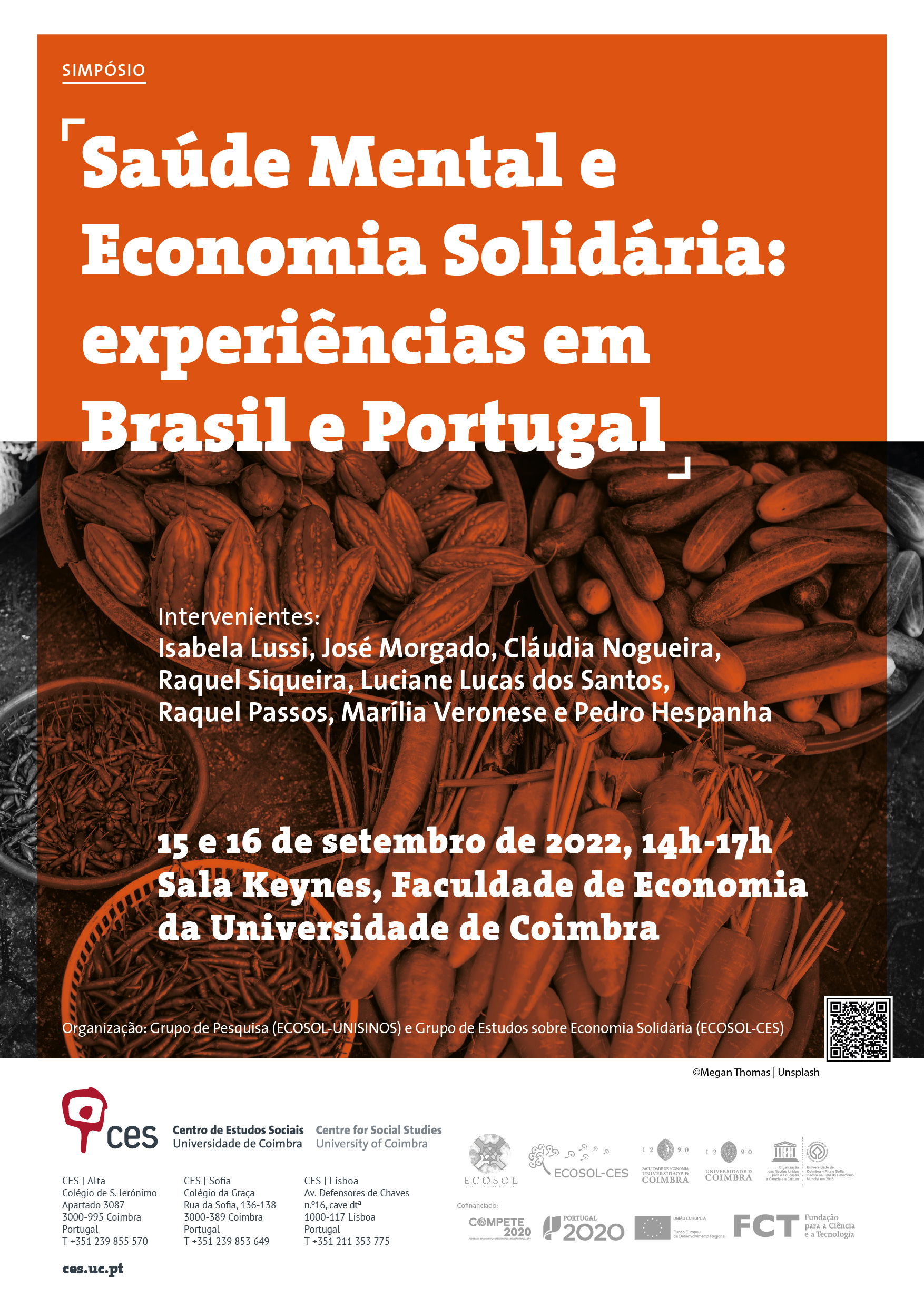 Saúde Mental e Economia Solidária: experiências em Brasil e Portugal<span id="edit_38969"><script>$(function() { $('#edit_38969').load( "/myces/user/editobj.php?tipo=evento&id=38969" ); });</script></span>