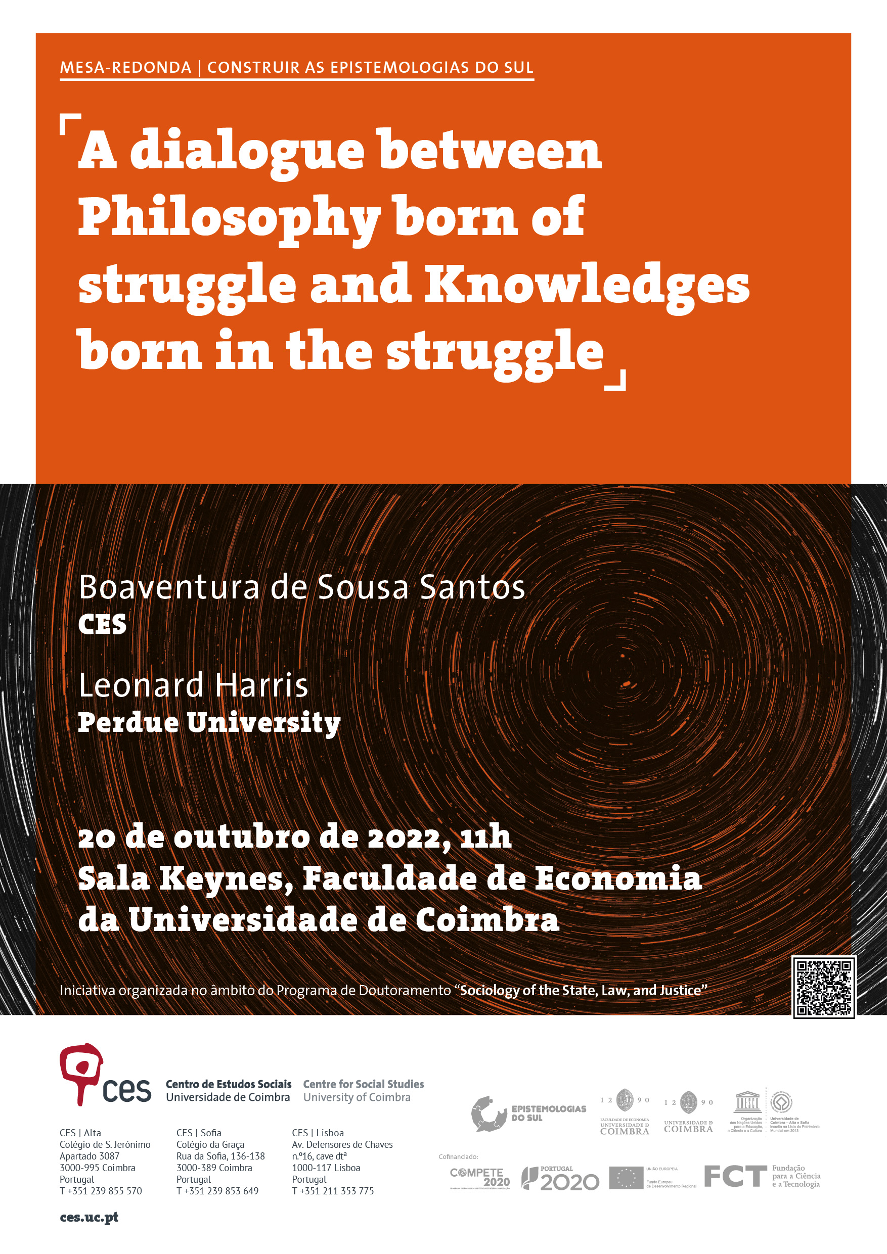 A dialogue between Philosophy born of struggle and Knowledges born in the struggle<span id="edit_40325"><script>$(function() { $('#edit_40325').load( "/myces/user/editobj.php?tipo=evento&id=40325" ); });</script></span>