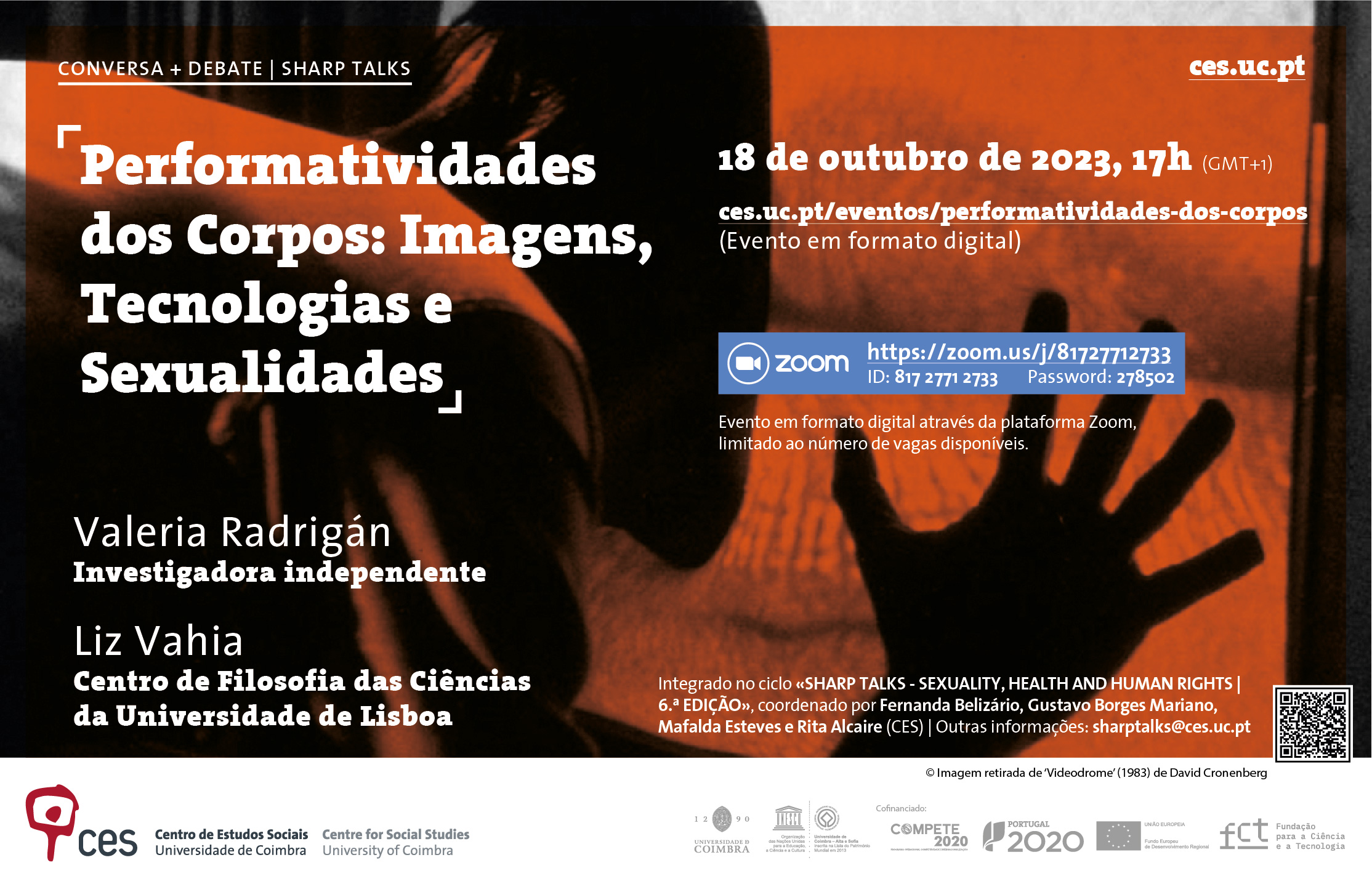 Performativities of Bodies: Images, Technologies and Sexualities <span id="edit_42545"><script>$(function() { $('#edit_42545').load( "/myces/user/editobj.php?tipo=evento&id=42545" ); });</script></span>