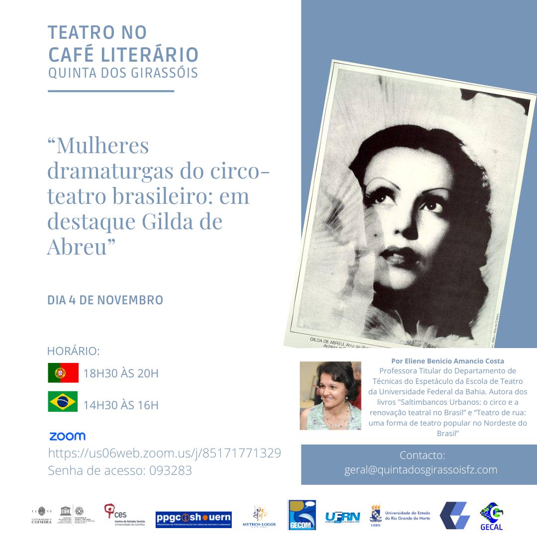 Mulheres dramaturgas do circo-teatro brasileiro: em destaque Gilda de Abreu<span id="edit_44199"><script>$(function() { $('#edit_44199').load( "/myces/user/editobj.php?tipo=evento&id=44199" ); });</script></span>