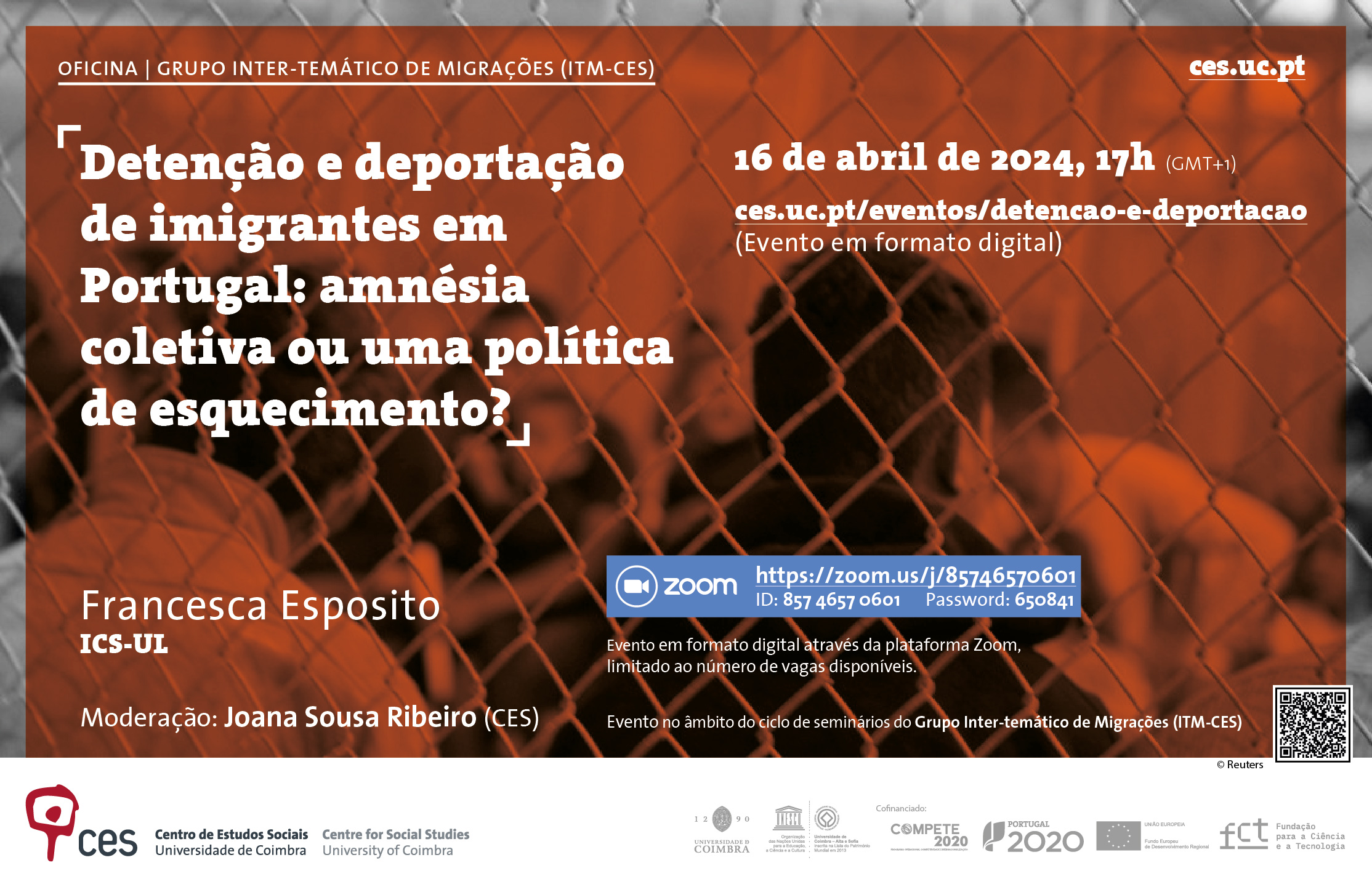 Detention and deportation of immigrants in Portugal: collective amnesia or a policy of forgetting?<span id="edit_45634"><script>$(function() { $('#edit_45634').load( "/myces/user/editobj.php?tipo=evento&id=45634" ); });</script></span>