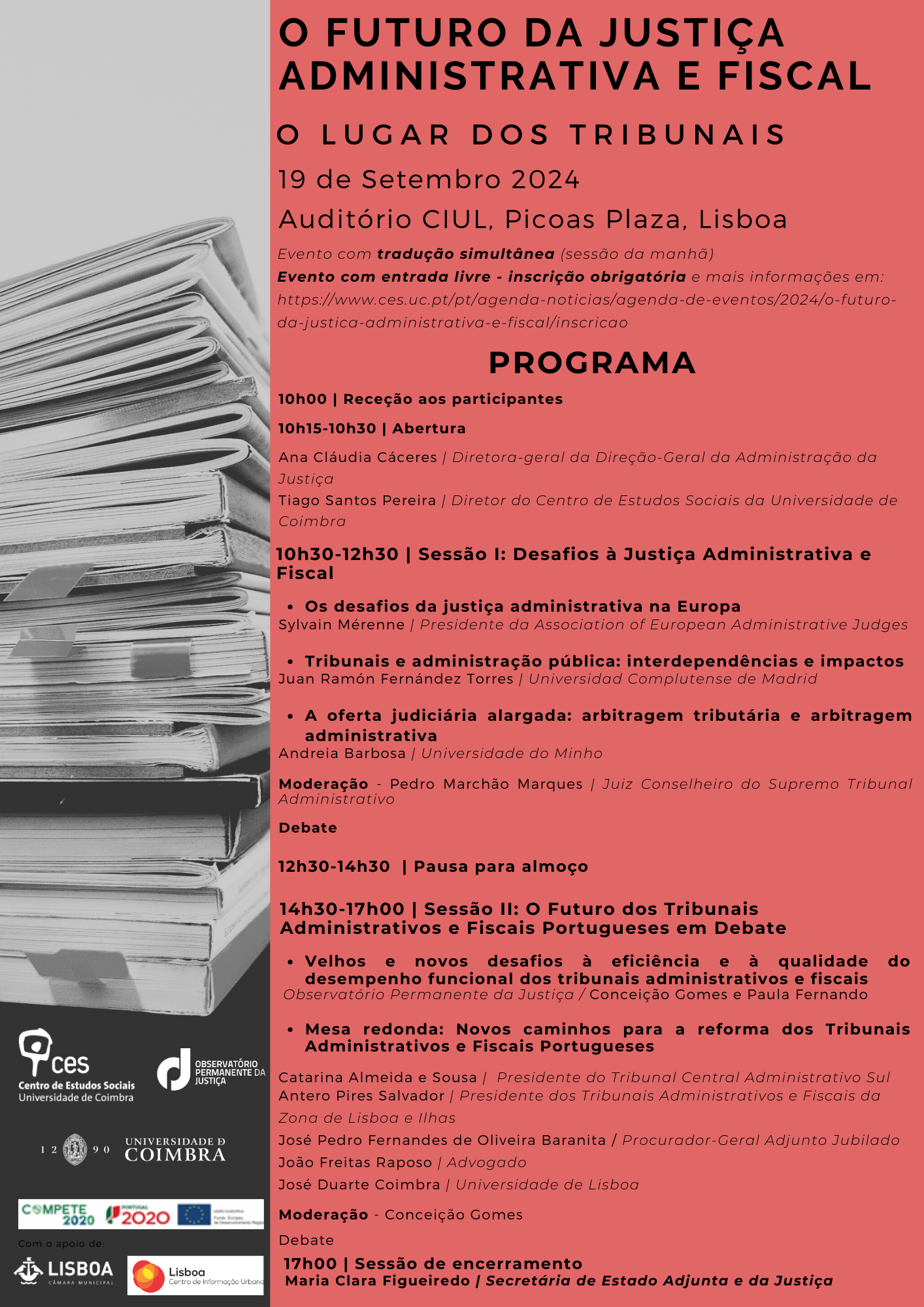 The Future of Administrative and Tax Justice: The Place of the Courts  <span id="edit_46320"><script>$(function() { $('#edit_46320').load( "/myces/user/editobj.php?tipo=evento&id=46320" ); });</script></span>