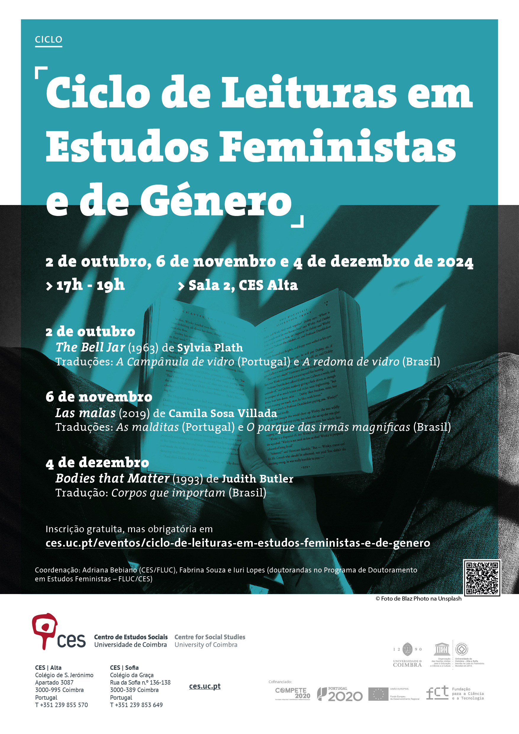 Ciclo de Leituras em Estudos Feministas e de Género<span id="edit_46616"><script>$(function() { $('#edit_46616').load( "/myces/user/editobj.php?tipo=evento&id=46616" ); });</script></span>