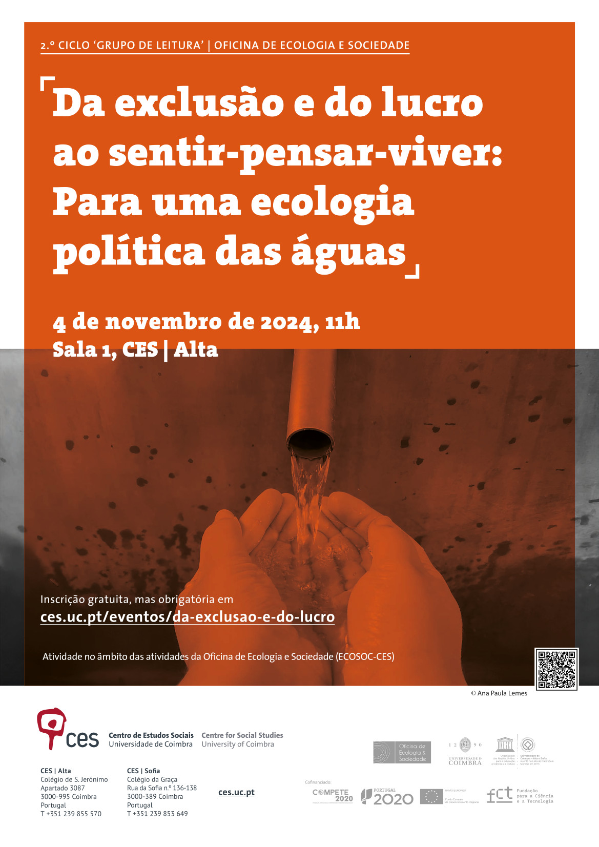 Da exclusão e do lucro ao sentir-pensar-viver: Para uma ecologia política das águas<span id="edit_46755"><script>$(function() { $('#edit_46755').load( "/myces/user/editobj.php?tipo=evento&id=46755" ); });</script></span>