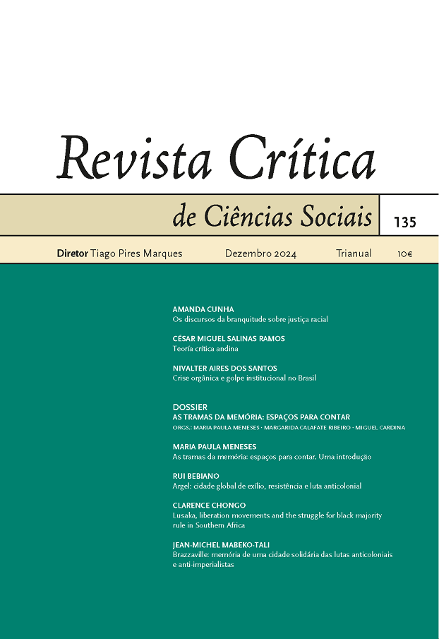 Revista Crítica de Ciências Sociais # 135