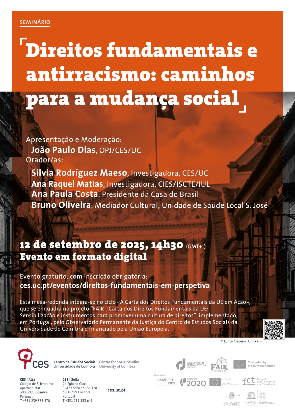 Direitos fundamentais e antirracismo: caminhos para a mudança social<span id="edit_48134"><script>$(function() { $('#edit_48134').load( "/myces/user/editobj.php?tipo=evento&id=48134" ); });</script></span>