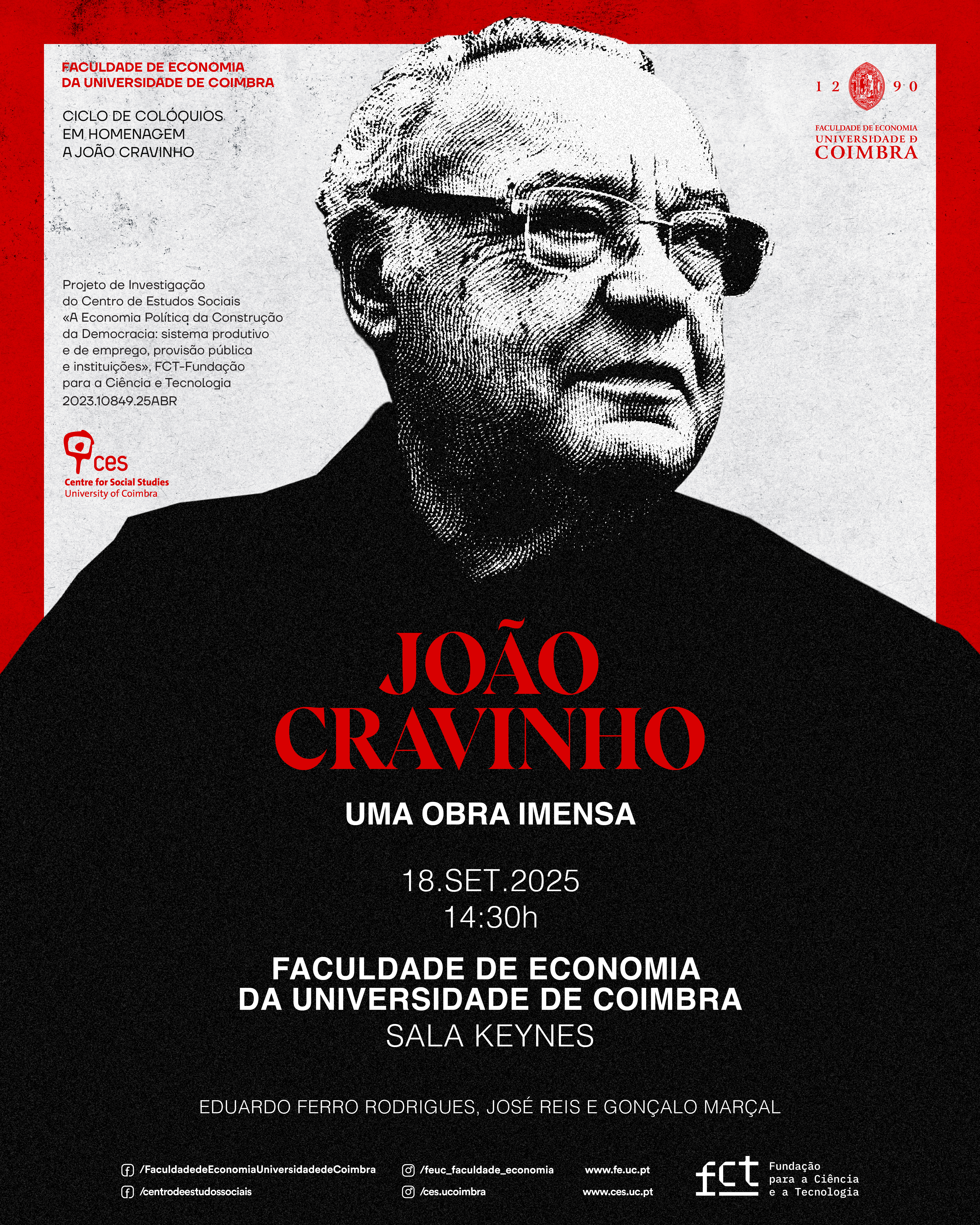 João Cravinho: uma obra imensa<span id="edit_48504"><script>$(function() { $('#edit_48504').load( "/myces/user/editobj.php?tipo=evento&id=48504" ); });</script></span>