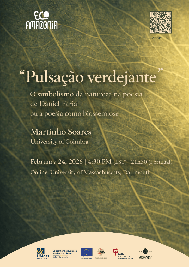 &ldquo;Pulsa&ccedil;&atilde;o verdejante&rdquo;: o simbolismo da natureza na poesia de Daniel Faria ou a poesia como biossemiose<span id="edit_49071"><script>$(function() { $('#edit_49071').load( "/myces/user/editobj.php?tipo=evento&id=49071" ); });</script></span>