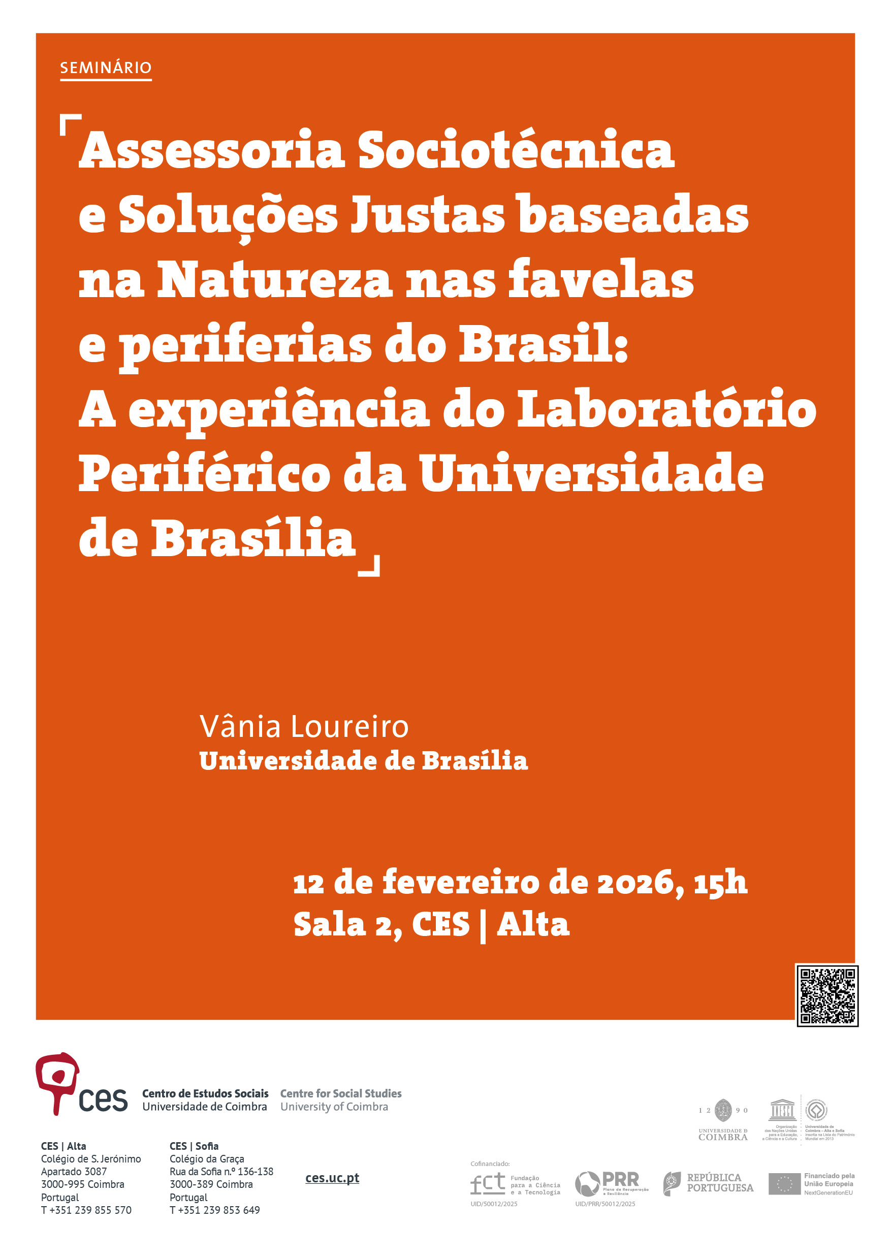 Socio-technical advice and fair Nature-Based Solutions in Brazil's favelas and suburbs: The experience of the Peripheral Laboratory at the University of Bras&iacute;lia&nbsp;<span id="edit_49099"><script>$(function() { $('#edit_49099').load( "/myces/user/editobj.php?tipo=evento&id=49099" ); });</script></span>