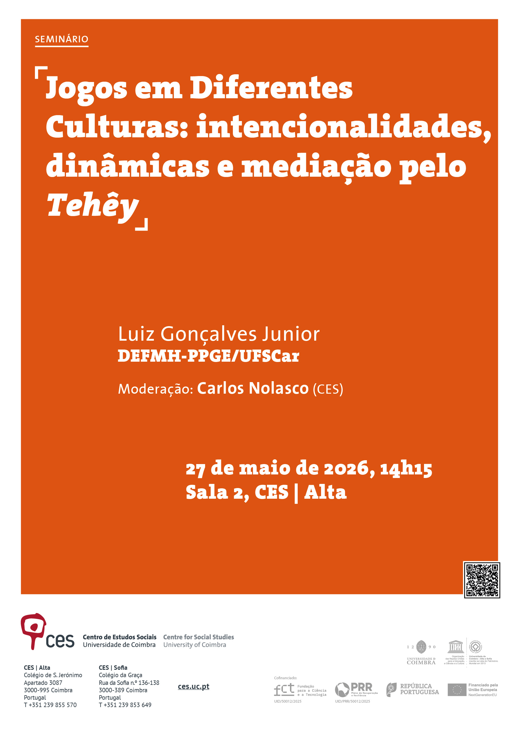 Jogos em Diferentes Culturas: intencionalidades, din&acirc;micas e media&ccedil;&atilde;o pelo Teh&ecirc;y<span id="edit_49632"><script>$(function() { $('#edit_49632').load( "/myces/user/editobj.php?tipo=evento&id=49632" ); });</script></span>
