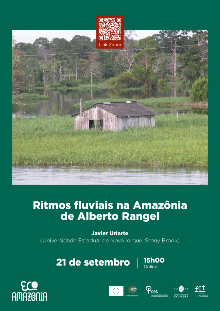 Ritmos fluviais na Amaz&ocirc;nia de Alberto Rangel<span id="edit_50040"><script>$(function() { $('#edit_50040').load( "/myces/user/editobj.php?tipo=evento&id=50040" ); });</script></span>
