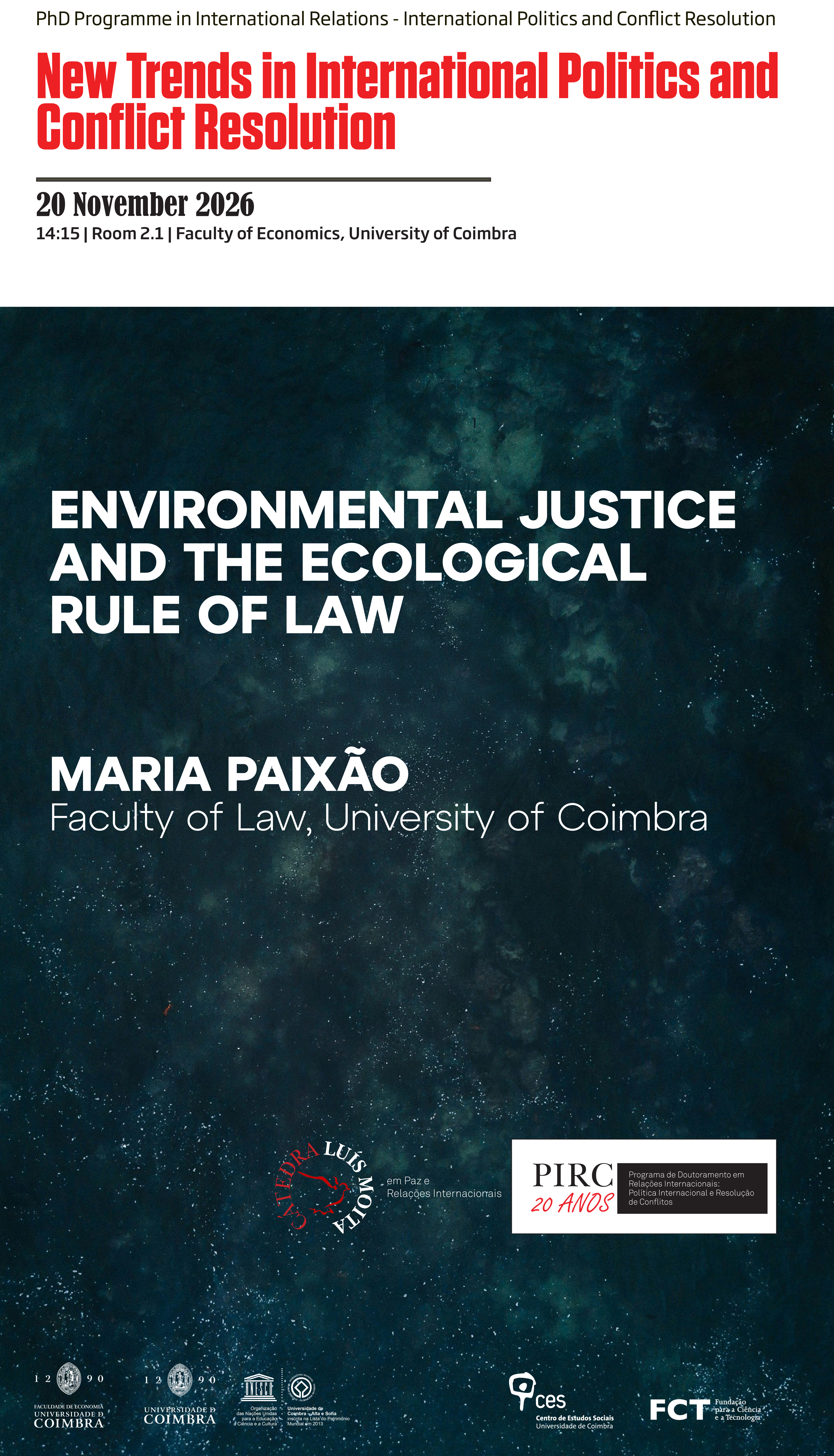 Environmental Justice and the Ecological Rule of Law<span id="edit_50282"><script>$(function() { $('#edit_50282').load( "/myces/user/editobj.php?tipo=evento&id=50282" ); });</script></span>