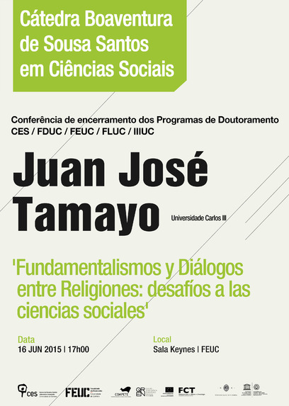 Fundamentalisms and Dialogues between Religions: challenges to social sciences <span id="edit_12044"><script>$(function() { $('#edit_12044').load( "/myces/user/editobj.php?tipo=evento&id=12044" ); });</script></span>