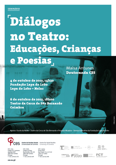 Dialogues in Theatre: Educations, Children and Poetries <span id="edit_17958"><script>$(function() { $('#edit_17958').load( "/myces/user/editobj.php?tipo=evento&id=17958" ); });</script></span>