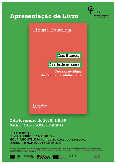 «Los blancos, los judíos y nosotros. Hacia una política del amor revolucionario» by Houria Bouteldja<span id="edit_18524"><script>$(function() { $('#edit_18524').load( "/myces/user/editobj.php?tipo=evento&id=18524" ); });</script></span>