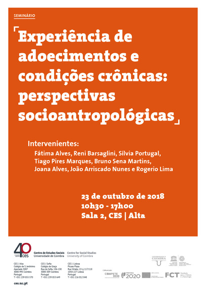 Experience of diseases and chronic conditions: socio-anthropological perspectives<span id="edit_20607"><script>$(function() { $('#edit_20607').load( "/myces/user/editobj.php?tipo=evento&id=20607" ); });</script></span>