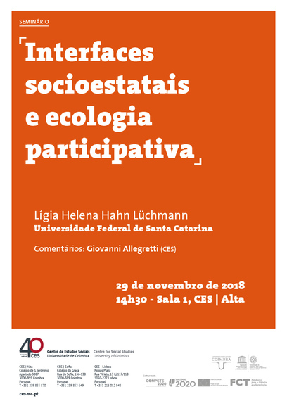 Socio-State Interfaces and Participatory Ecology<span id="edit_21251"><script>$(function() { $('#edit_21251').load( "/myces/user/editobj.php?tipo=evento&id=21251" ); });</script></span>