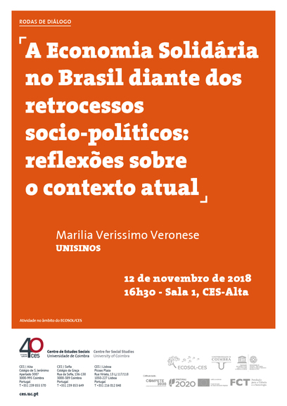 Solidarity Economy in Brazil in the face of socio-political setbacks: reflections on the current context<span id="edit_21442"><script>$(function() { $('#edit_21442').load( "/myces/user/editobj.php?tipo=evento&id=21442" ); });</script></span>