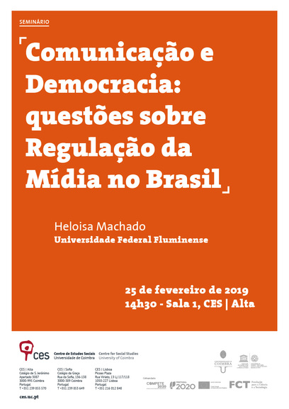 Communication and Democracy: on Media Regulation in Brazil<span id="edit_23621"><script>$(function() { $('#edit_23621').load( "/myces/user/editobj.php?tipo=evento&id=23621" ); });</script></span>