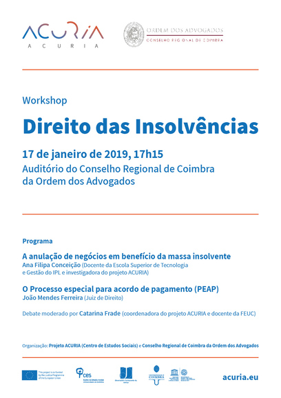 Law of Insolvency<span id="edit_24151"><script>$(function() { $('#edit_24151').load( "/myces/user/editobj.php?tipo=evento&id=24151" ); });</script></span>